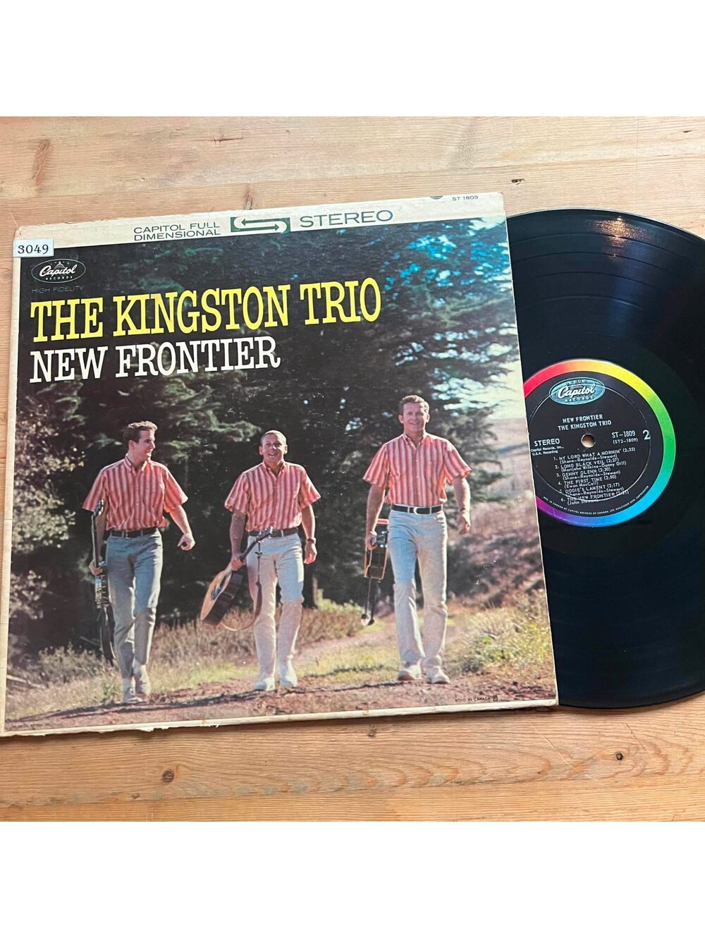 The Kingston Trio - New Frontier 33rpm VG+ VR17